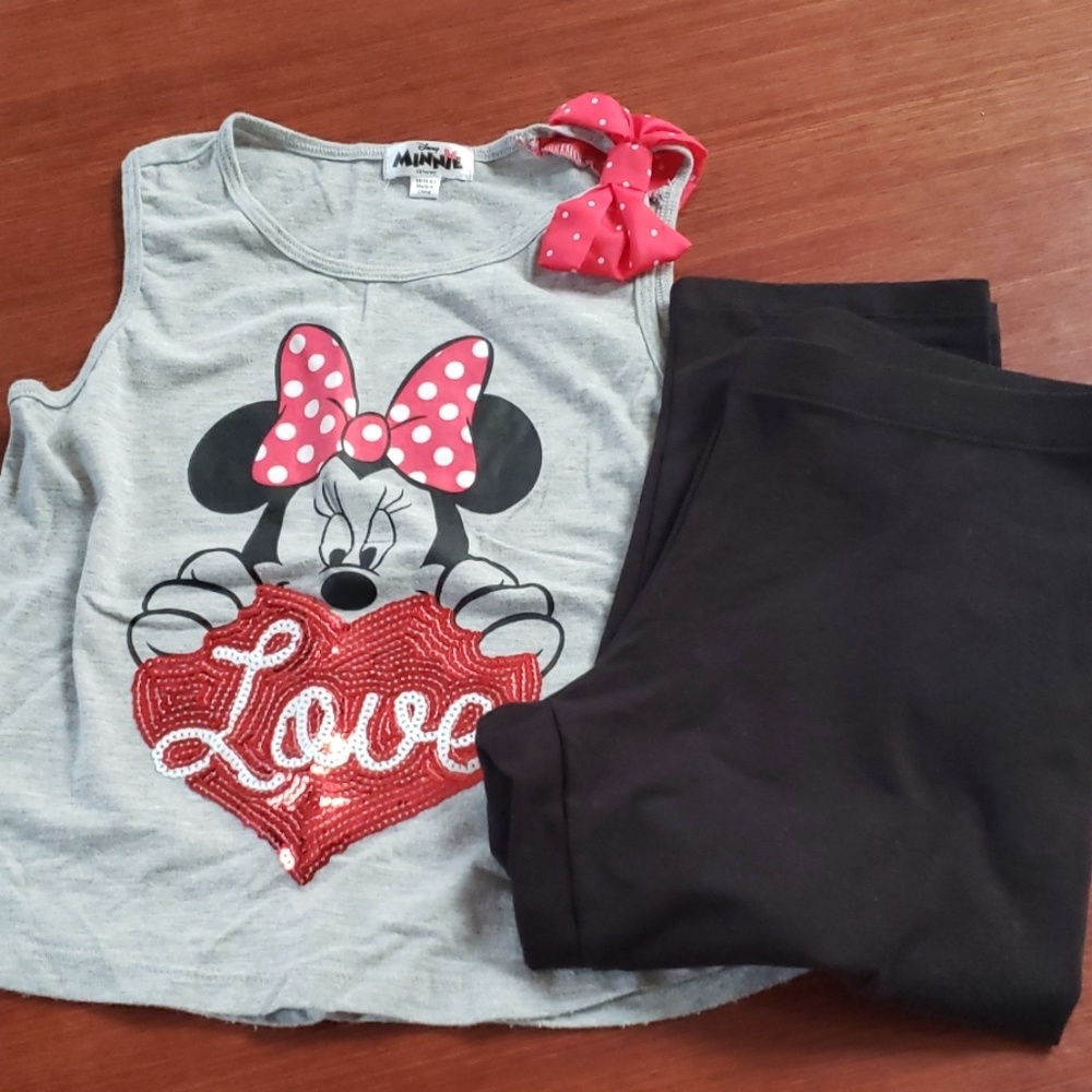 Minnie Mouse 2 pc Size 10/12